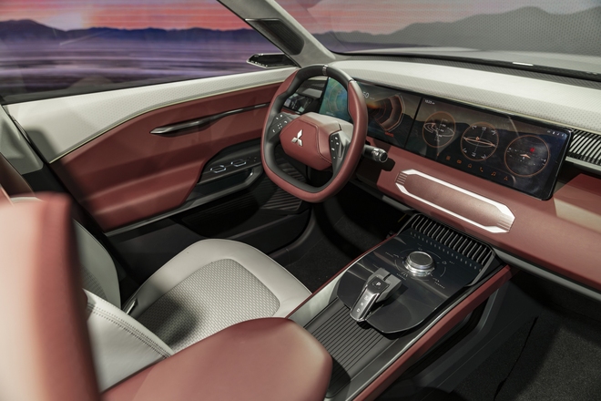 Mitsubishi DST Concept ra mắt Việt Nam: Mẫu xe 7 chỗ mới dễ thay thế Outlander, nhiều điểm giống Xforce, có ADAS- Ảnh 11. Mitsubishi DST Concept ra mắt Việt Nam: Mẫu xe 7 chỗ mới dễ thay thế Outlander, nhiều điểm giống Xforce, có ADAS- Ảnh 11.